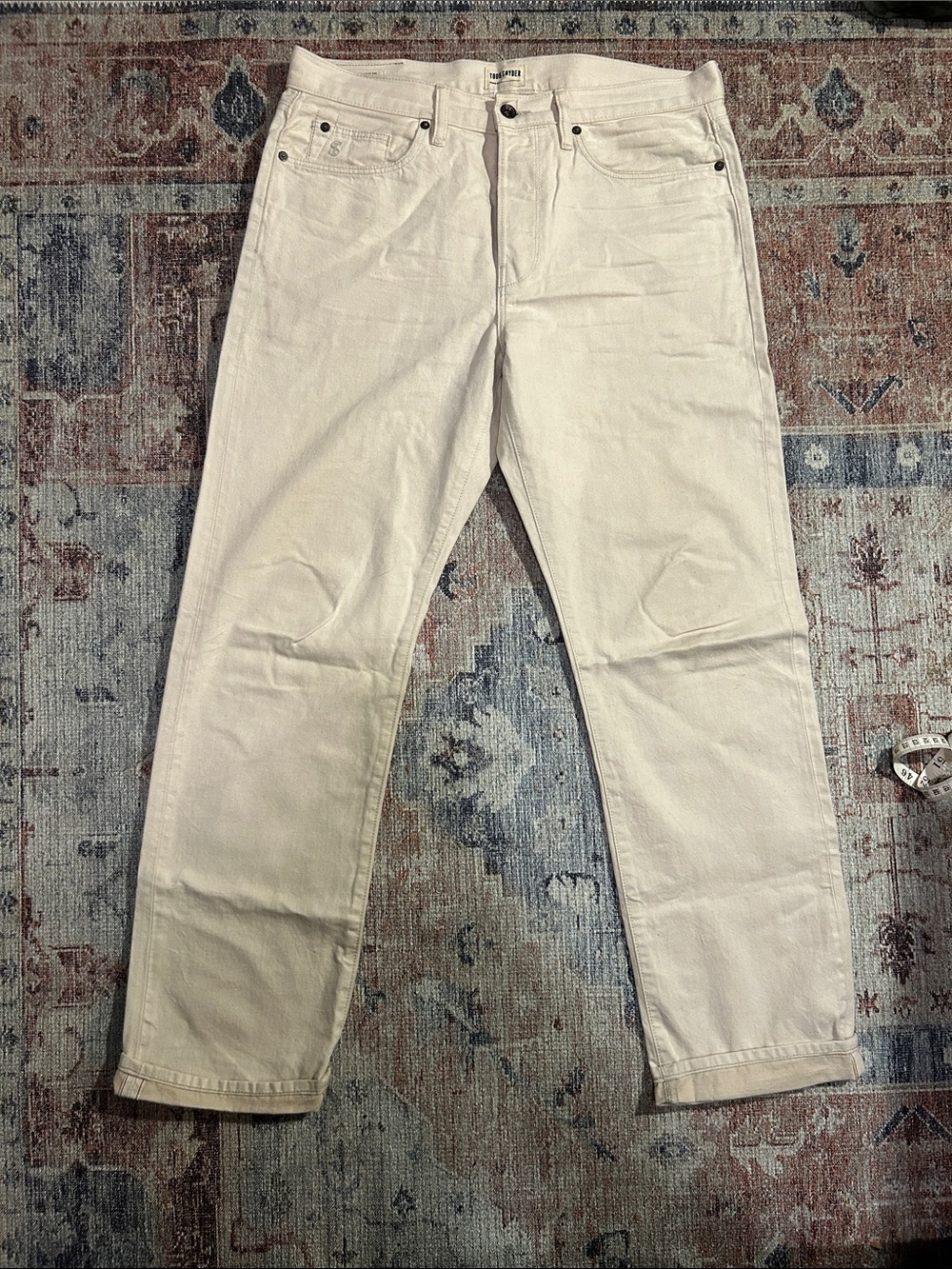 Straight Selvedge Canvas Jeans